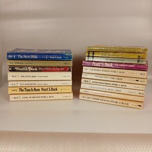 Lot of 17 Pearl S. Buck Paperback Novels Vintage
